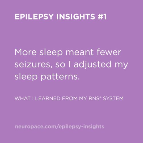 How sleep affected seizures