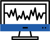 computer showing waves