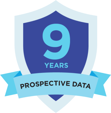 nine years prospective data badge