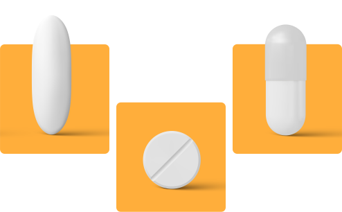 graphic of three pills